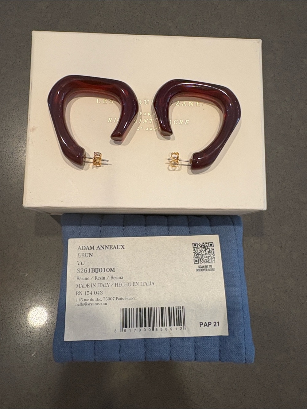 NWT SEZANE ADAM RINGS - Picture 4 of 5